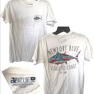 Newport Blue Small T-Shirt